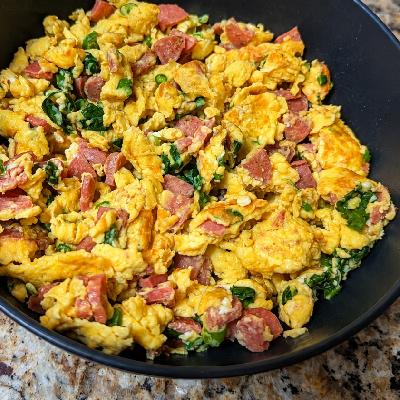 Loaded eggs