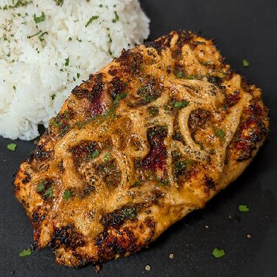 Chili-crisp salmon